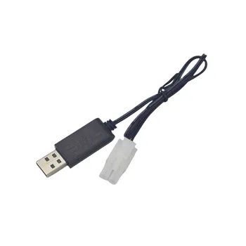 3PCS 9.6 V Tamiya Csatlakozó USB Töltő Kábel RC Autó, Teherautó, Tartályok, Mérnöki Járművek, RC Hajók,Elektromos Játék, Akkumulátor Töltők