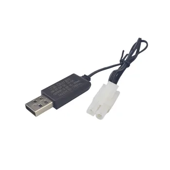 3PCS 9.6 V Tamiya Csatlakozó USB Töltő Kábel RC Autó, Teherautó, Tartályok, Mérnöki Járművek, RC Hajók,Elektromos Játék, Akkumulátor Töltők