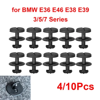 4/10db Autó Szőnyeg Szőnyeg Klip Kötőelem Bilincsek Közvetítők váltózár 82119410191 BMW E36 E46 E38 E39 X3 X5 M3 M5 3 5 7 Sorozat