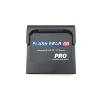 A Flash Gear Játék Patron Kártya PCB-a Sega Game Gear GG, Fekete