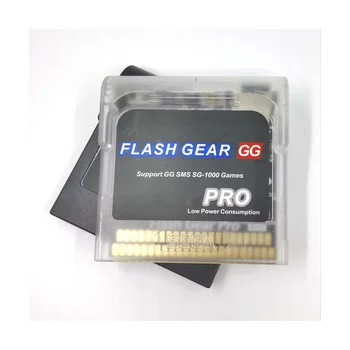 A Flash Gear Játék Patron Kártya PCB-a Sega Game Gear GG, Fekete