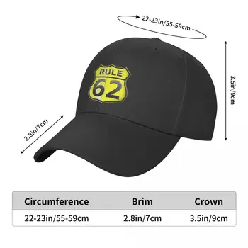AA Szabály 62 Nyugi -sárga Sapka Baseball Sapka Luxus sapka golf kalap férfiak Nők