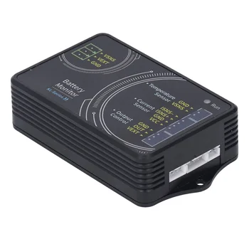 Akkumulátor Monitor,Bluetooth-Akkumulátor Kapacitás Teszter,400A 0‑120V Voltmérő Nagyáramú Vizsgálat Eszköz,Vezeték nélküli Akkumulátor Multiméter