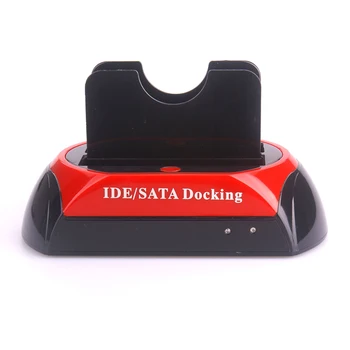 HDD Dokkoló Állomás 2.5 Inch 3,5 Hüvelykes IDE-SATA USB 2.0 Dual HDD Merevlemez-Merevlemez Dokkoló Állomás Alap Támogatást Merevlemez