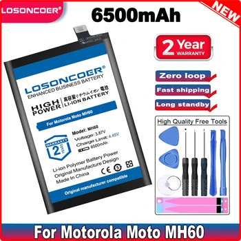 LOSONCOER 6500mAh MH60 Akkumulátor Motorola Moto MH60 Mobiltelefon Akkumulátor