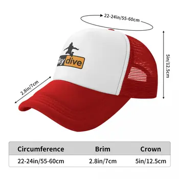 Skydive Design - Ejtőernyős - Követés 2 Pokol Baseball Sapka egyéni kalapok halászati kalap Márka Férfi Sapkák Női Kalap 2023 Férfi