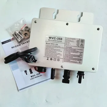 WVC 350W R3 Rács Nyakkendő Mikro Hullám 120V 230V DC/AC Rács Nyakkendő MicroInverter MPPT 22-60V ellenőrzött keresztül WIFI, valamint Bluetooth -
